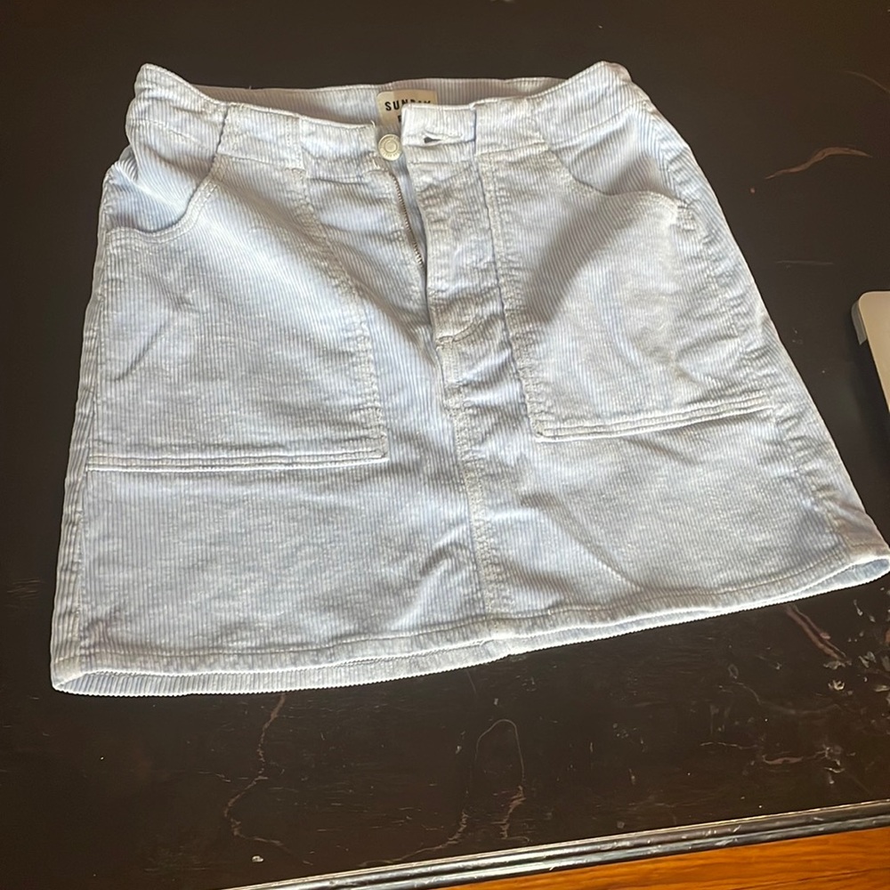 Light blue skirt size 4